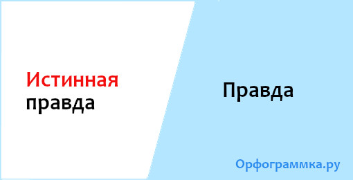 Это истинная правда картинки