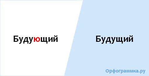будущий