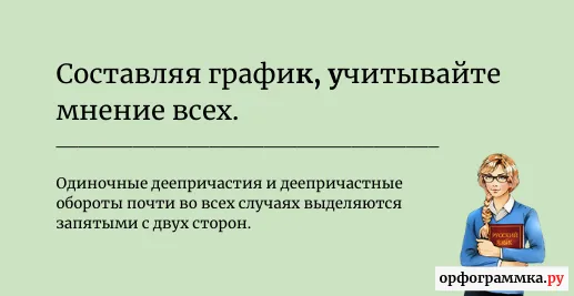 запятые-деепричастный-оборот