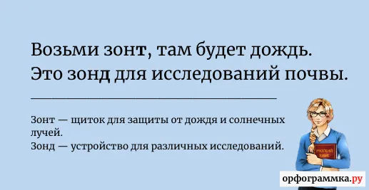 зонд-зонт