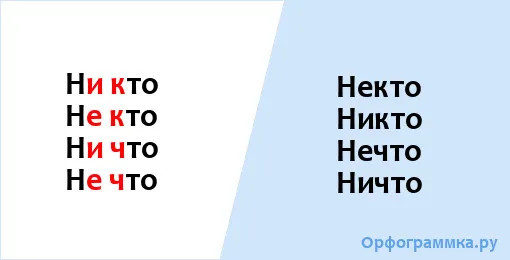 никто