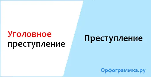 преступление