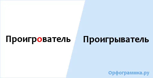 проигрыватель