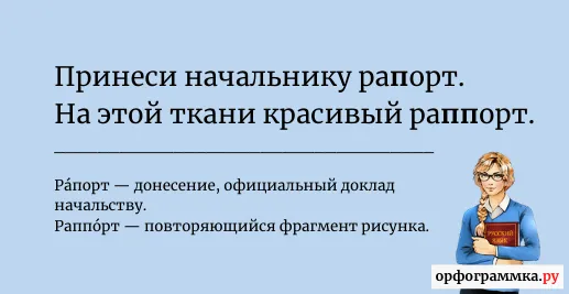 рапорт-раппорт