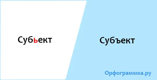 субъект